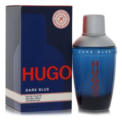 Dark Blue Eau De Toilette Spray By Hugo Boss